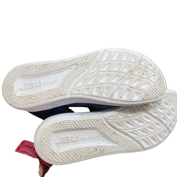 JBU Sport Margot Women’s Sandals Shoes Dark Blue Open Toe Size 9 Wide - Picture 11 of 11